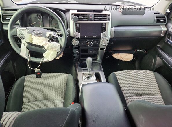JTEEU5JRXP5289627 2023 TOYOTA 4RUNNER Black Вид панелі приладів