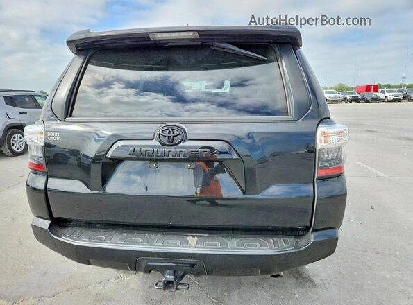 JTEEU5JRXP5289627 2023 TOYOTA 4RUNNER Black Вид ззаду