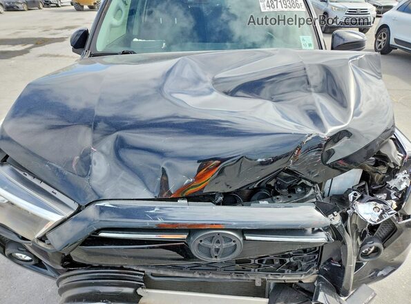 JTEEU5JRXP5289627 2023 TOYOTA 4RUNNER Black Вид підкапотного простору
