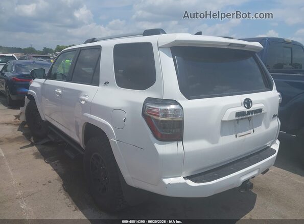 JTEFU5JR2N5256607 2022 TOYOTA 4RUNNER White Հետևի ձախ