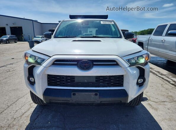 JTEHU5JR5M5940848 2021 TOYOTA 4RUNNER White 