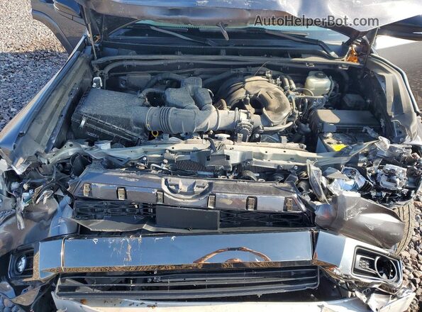 JTEJU5JR7M5870657 2021 TOYOTA 4RUNNER Gray Вид підкапотного простору