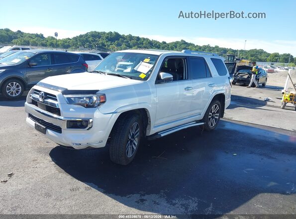 JTEKU5JR1R6227985 2024 TOYOTA 4RUNNER White Առջևի ձախ երեք քառորդ տեսարան