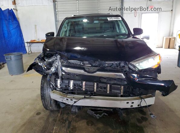 JTEKU5JR4P6183302 2023 TOYOTA 4RUNNER Black Вид спереду