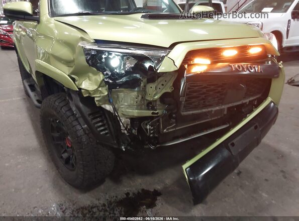 JTELU5JR0N6060291 2022 TOYOTA 4RUNNER Зеленый Вид спереди