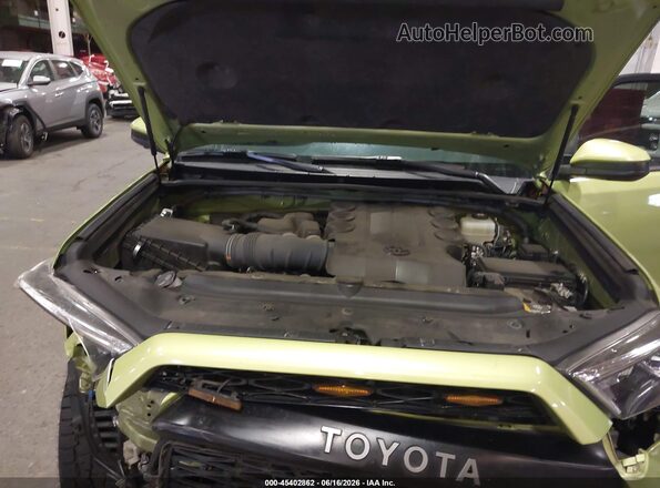 JTELU5JR0N6060291 2022 TOYOTA 4RUNNER Зеленый Вид сзади