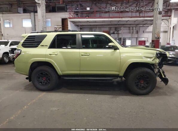 JTELU5JR0N6060291 2022 TOYOTA 4RUNNER Зеленый Панорамный вид салона 360°