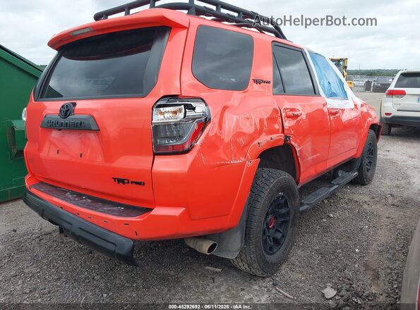 JTELU5JR2P6109946 2023 TOYOTA 4RUNNER Orange Задня права чверть