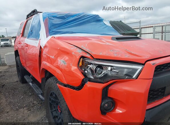 JTELU5JR2P6109946 2023 TOYOTA 4RUNNER Orange Вид щитка приладів