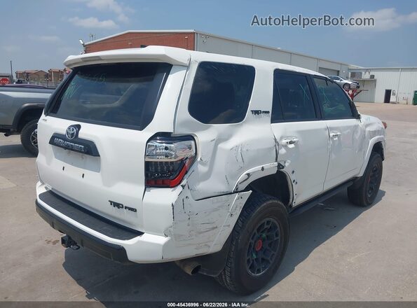 JTELU5JR3M5847028 2021 TOYOTA 4RUNNER Белый Задняя правая четверть