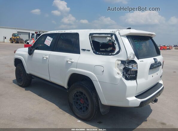 JTELU5JR3M5847028 2021 TOYOTA 4RUNNER Белый Задняя левая четверть