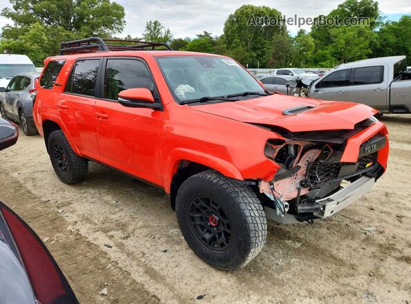 JTELU5JR4P6111827 2023 TOYOTA 4RUNNER Orange Delantero derecho
