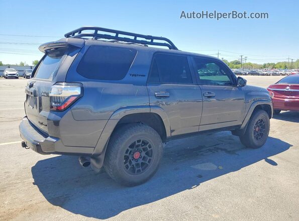 JTELU5JR5N6059282 2022 TOYOTA 4RUNNER Charcoal Trasero derecho
