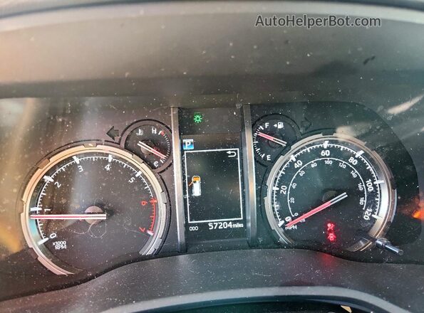 JTELU5JR9M5888151 2021 TOYOTA 4RUNNER Gray Instrument cluster view