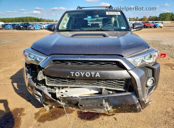 JTELU5JR9M5888151 2021 TOYOTA 4RUNNER Gray Front view