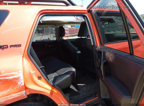 JTELU5JR9P6095544 2023 TOYOTA 4RUNNER Orange Вид наклейки з VIN-кодом