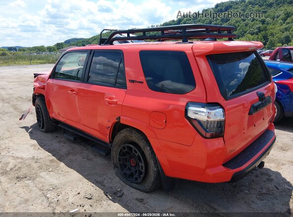 JTELU5JR9P6095544 2023 TOYOTA 4RUNNER Orange Задня ліва чверть
