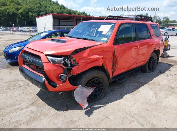 JTELU5JR9P6095544 2023 TOYOTA 4RUNNER Orange Передня ліва чверть