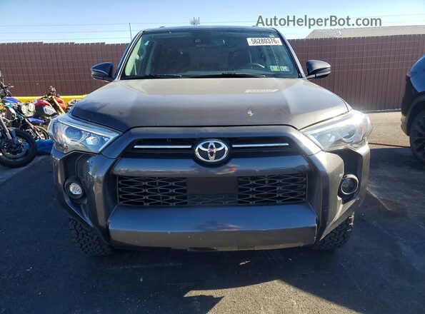 JTEMU5JR0M5962609 2021 TOYOTA 4RUNNER Gray Vista frontal