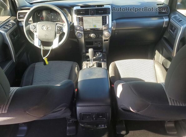 JTEMU5JR0M5962609 2021 TOYOTA 4RUNNER Gray Vista del salpicadero
