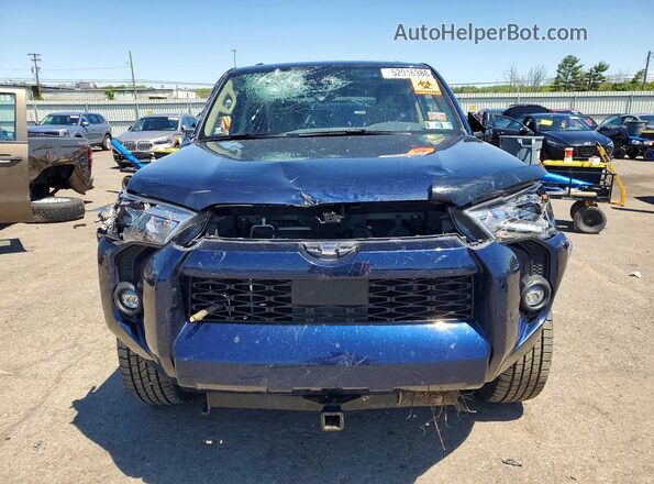 JTEMU5JR0N6011791 2022 TOYOTA 4RUNNER Blue წინა ხედი