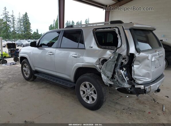 JTEMU5JR3M5922203 2021 TOYOTA 4RUNNER Silver Rear left