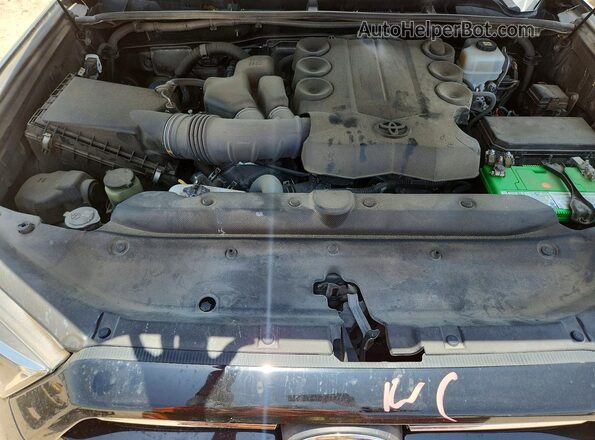 JTEMU5JR7M5857145 2021 TOYOTA 4RUNNER Black Rear interior view