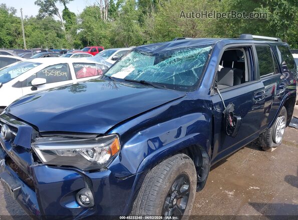 JTEMU5JR9M5942892 2021 TOYOTA 4RUNNER Blue Widok wnętrza 360 stopni