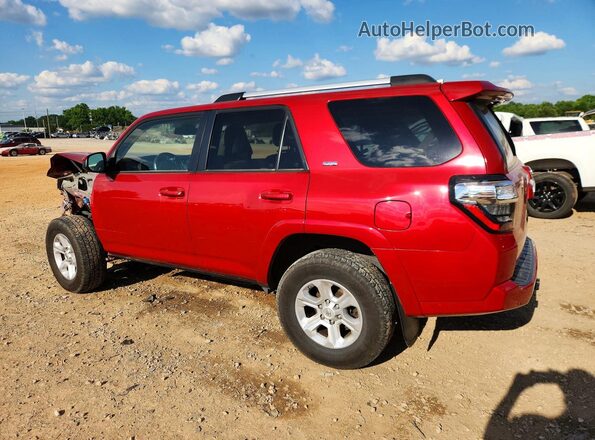 JTEMU5JR9M5958073 2021 TOYOTA 4RUNNER Red Задня ліва чверть