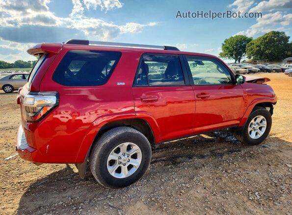 JTEMU5JR9M5958073 2021 TOYOTA 4RUNNER Red Задня права чверть
