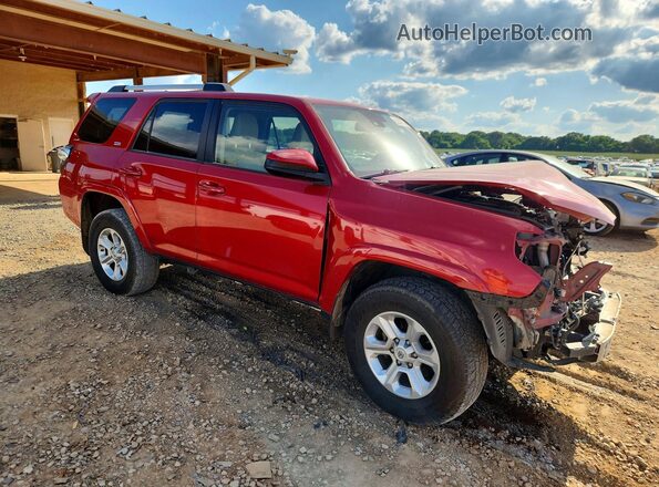 JTEMU5JR9M5958073 2021 TOYOTA 4RUNNER Red Передня права чверть