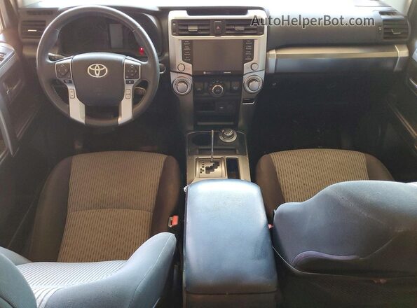 JTEMU5JRXM5940066 2021 TOYOTA 4RUNNER Gray Вид панелі приладів