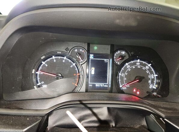 JTEMU5JRXM5952783 2021 TOYOTA 4RUNNER Black Vista del cuadro de instrumentos