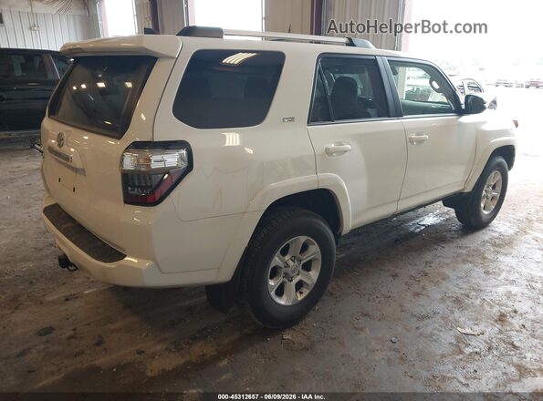JTENU5JR0R6269061 2024 TOYOTA 4RUNNER White Задня права чверть
