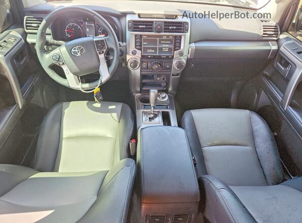 JTENU5JR2P6148755 2023 TOYOTA 4RUNNER Gray Вид панелі приладів