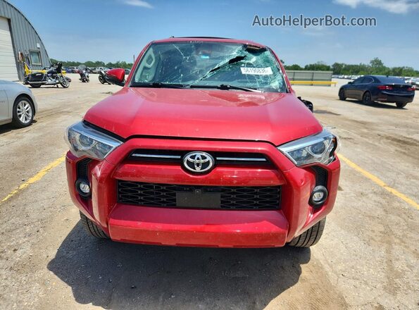 JTENU5JR2R6218466 2024 TOYOTA 4RUNNER Red Вид спереду