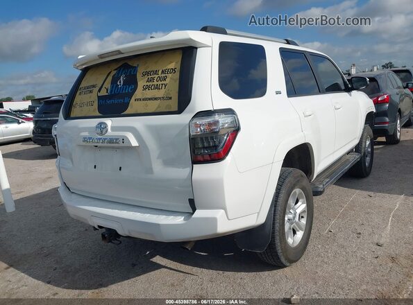 JTENU5JR4M5889880 2021 TOYOTA 4RUNNER White Trasero derecho