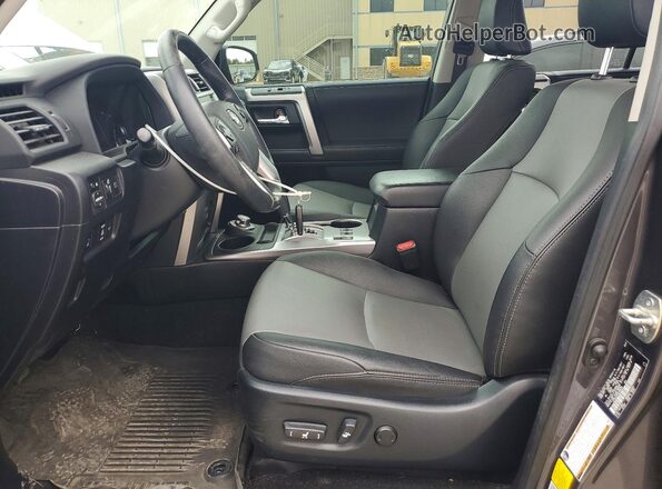 JTENU5JR4N5986529 2022 TOYOTA 4RUNNER Gray Front interior view