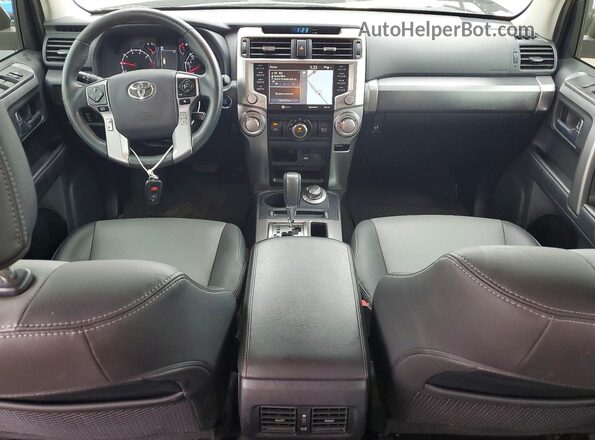 JTENU5JR4N5986529 2022 TOYOTA 4RUNNER Gray Dashboard view