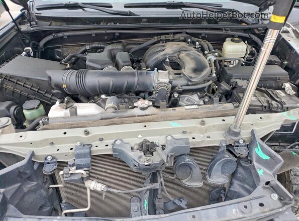 JTENU5JR4N5986529 2022 TOYOTA 4RUNNER Gray Engine compartment view