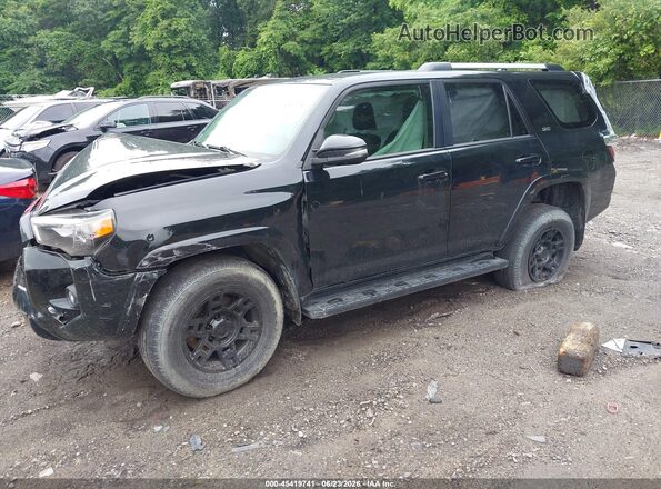 JTENU5JR5M5931618 2021 TOYOTA 4RUNNER Black Передня ліва чверть