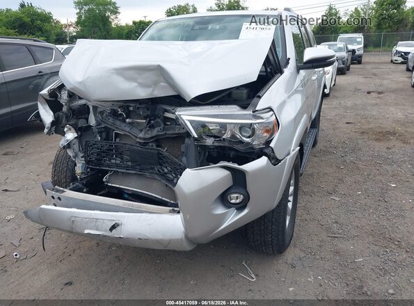 JTENU5JR5P6136146 2023 TOYOTA 4RUNNER Silver Front view