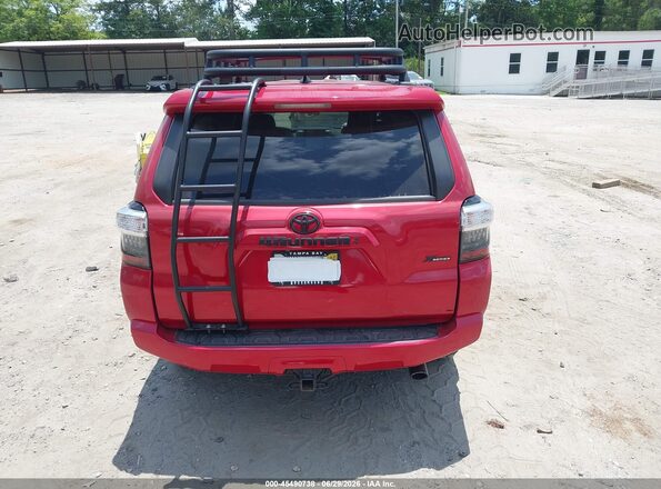 JTENU5JR6N6024792 2022 TOYOTA 4RUNNER Red 