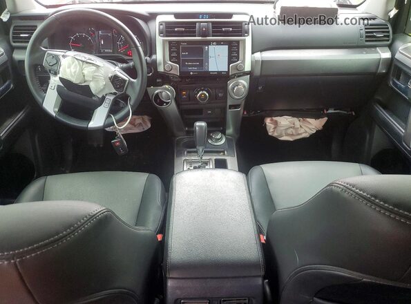 JTENU5JR8M5934559 2021 TOYOTA 4RUNNER Red Vista del salpicadero
