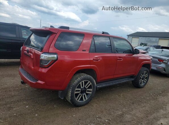 JTENU5JR8M5934559 2021 TOYOTA 4RUNNER Red Trasero derecho