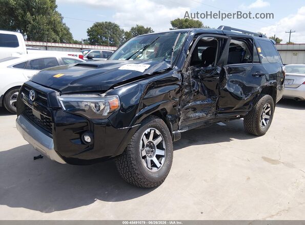 JTEPU5JR8P6091275 2023 TOYOTA 4RUNNER Черный Передняя левая четверть