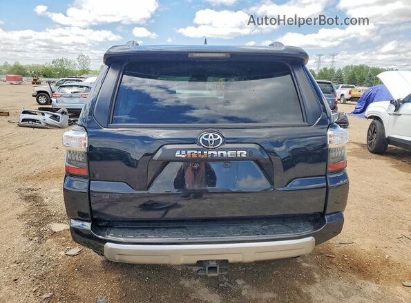 JTERU5JR0M5874889 2021 TOYOTA 4RUNNER Blue Вид ззаду