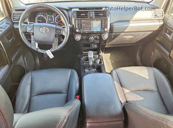 JTERU5JR0P6124102 2023 TOYOTA 4RUNNER Gray Dashboard view
