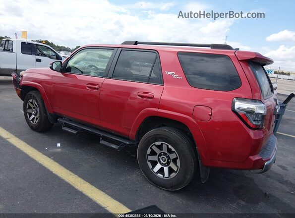 JTERU5JR1N6060634 2022 TOYOTA 4RUNNER Red უკანა მარცხენა