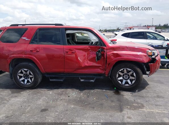 JTERU5JR1N6060634 2022 TOYOTA 4RUNNER Red წინა ხედი